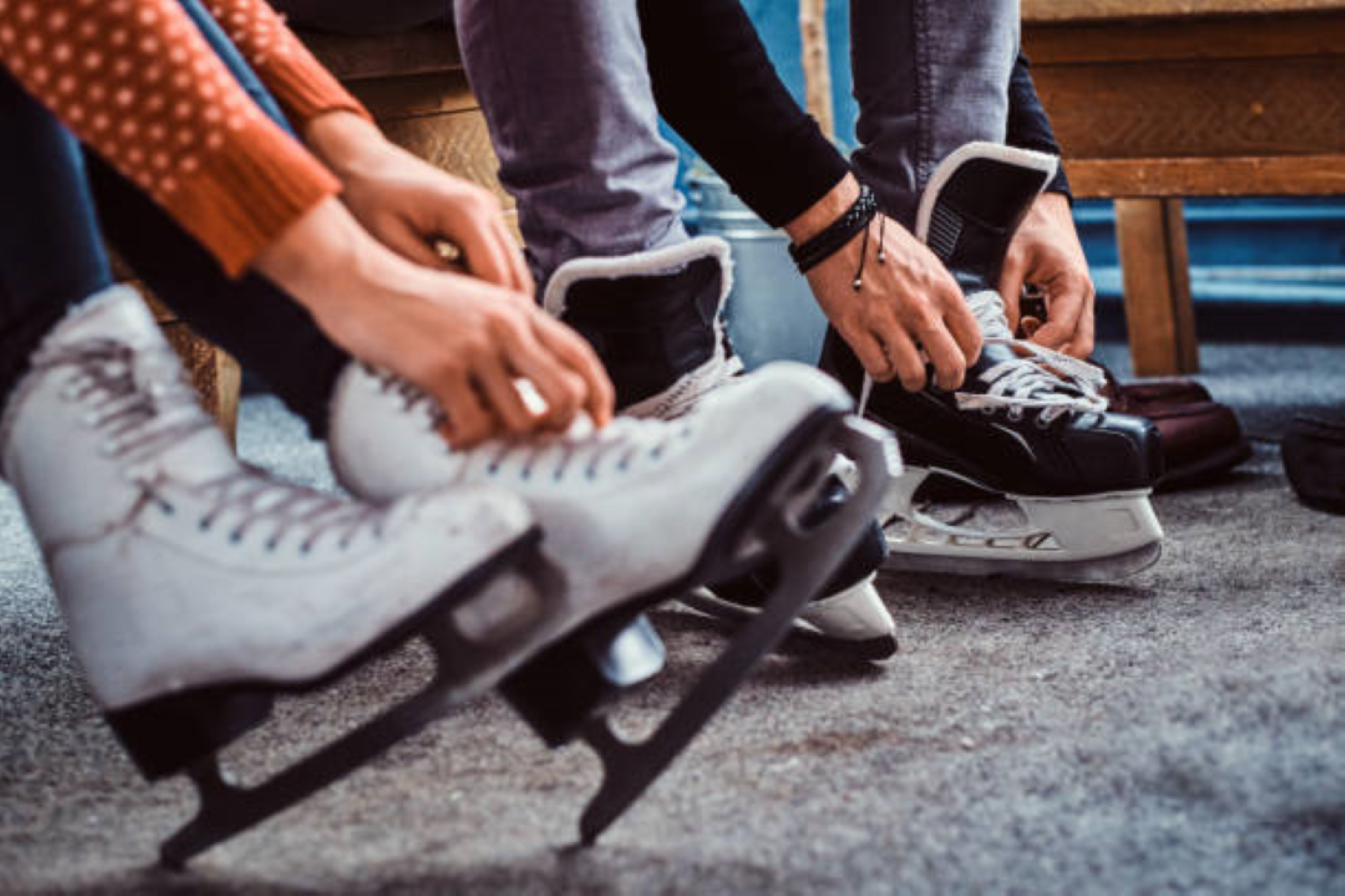 family-ice-skating